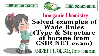 Super tricks to Solved examples of Wades Rule Types amp structure of borane  Inorganic Chemistry [upl. by Drusus]