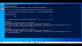 Como Habilitar O Deshabilitar SMBv2 En Windows 10  11 [upl. by Enelec992]