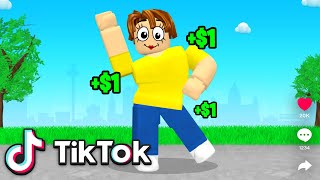 BECOME A TIKTOKER In ROBLOX [upl. by Alister]