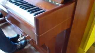 Piano Droit PLEYEL P118 Merisier Marqueté  OCCASION  EML Pianos [upl. by Arabrab]