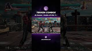 Jin Kazama Double Lift Kicks Shorts Tekken7 [upl. by Rob]