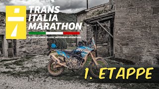 Trans Italia Marathon 2023  Eröffnung amp 1 Etappe [upl. by Eloci502]