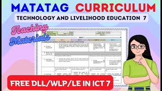 GRADE 7 ICT QUARTER 1 FREE LESSON EXEMPLAR DLL [upl. by Foscalina]