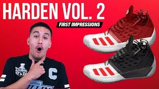 adidas Harden Vol 2 LEAK amp FIRST IMPRESSIONS [upl. by Berna]