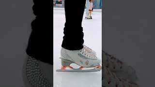 I got edea piano skates figureskating newskates edeaskates straykids kpop [upl. by Edwyna]