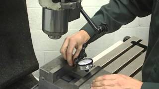 Tramming the vice on a milling machine [upl. by Ad]