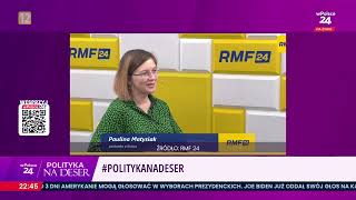 POLITYKA NA DESER  Magdalena Ogórek i Stanisław Janecki 28102024 cz3 [upl. by Oralia]