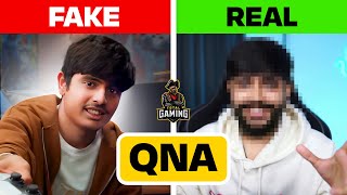 AJJUBHAI REAL FACE REVEAL  QampA  TOTAL GAMING [upl. by Baptista]