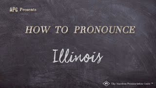 How to Pronounce Illinois Real Life Examples [upl. by Suzy]