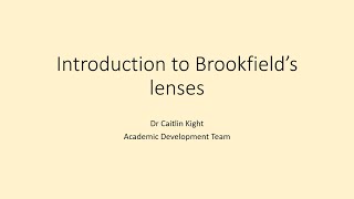 Introduction to Brookfield’s lenses [upl. by Ahsienor]