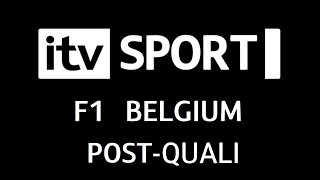 2008 F1 Belgian GP ITV postquali show [upl. by Pauletta]