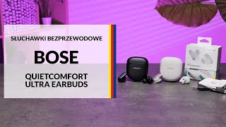 Słuchawki bezprzewodowe Bose QuietComfort Ultra Earbuds – dane techniczne – RTV EURO AGD [upl. by Marylynne]