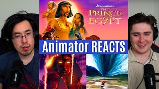 REACTING to The Prince of Egypt SO BEAUTIFUL First Time Watching Animator Reacts [upl. by Curr]