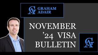 November 2024 Visa Bulletin [upl. by Oicnaneb]