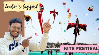 India’s Biggest kites are here  Kite Festival Ahmedabad 2024 [upl. by Nitsirt]