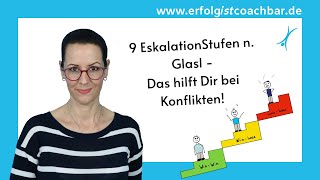 9 Stufen nach F Glasl  das hilft Dir bei Konflikten [upl. by Aticnemrac]