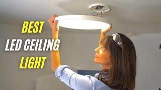 Ceiling Light Installation The BEST New LED Light Is [upl. by Balbinder73]