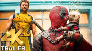 DEADPOOL amp WOLVERINE Extended Trailer 4K ULTRA HD 2024  DEADPOOL 3 [upl. by Atinit898]