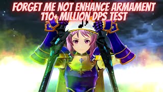 Sword Art Online Alicization Lycoris Forget Me Not Enhance Armament 110 Million DPS [upl. by Eelimaj]