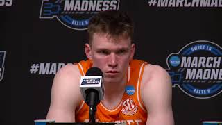 Purdue 72 Tennessee 66  Tennessee Postgame Press Conference [upl. by Attiuqal]