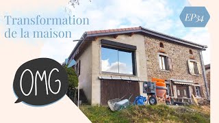 EP 34  La maison est méconnaissable  WOUAW renovation [upl. by Oshinski]