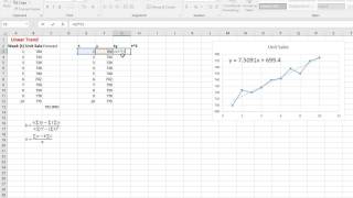 Linear Trend Forecasting [upl. by Lessirg]