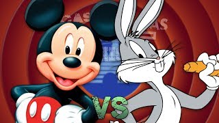 Mickey Mouse vs Bugs Bunny Épicas Batallas de Rap del Frikismo S2  Keyblade [upl. by Trilbee]