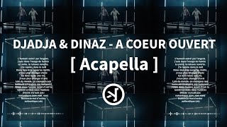 DJADJA amp DINAZ  A COEUR OUVERT  ACAPELLA  paroles [upl. by Beisel236]