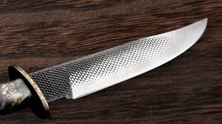 How to Make Your First Bowie Knife  Simply Knives Ep 5  Knife Making [upl. by Ehtnax836]