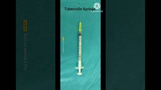 Tuberculin Syringe 💉 [upl. by Adne]