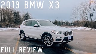 2019 BMW X3  Full Review amp Test Drive [upl. by Arvid]