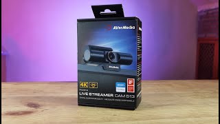 AverMedia Live Streamer Cam 513 review la cámara gaming por excelencia de AverMedia GameIt ES [upl. by Alihet]