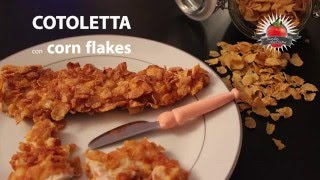 video ricetta COTOLETTA con CEREALI BUONISSIMA [upl. by Boggers]