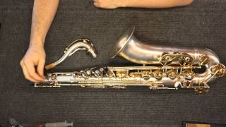 Repairmans Overview Modern Borgani Saxophones [upl. by Nema]