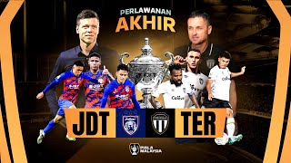 PLAYER CAM EXCLUSIVE Johor Darul Tazim vs Terengganu  Piala Malaysia 2023 [upl. by Ziza]