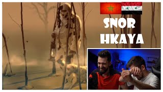 SNOR  HKAYA Reaction الراب المغربي مشى لبعيد🔥 [upl. by Millford]