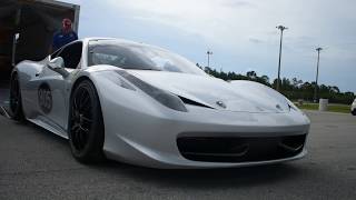 Ferrari 458 Challenge VS 458 Challenge EVO  Taurino Racing [upl. by Adnolahs189]