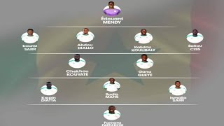 Senegal vs Égypte  onze probable [upl. by Nirrol81]