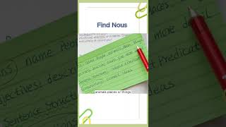 How to find nouns in the sentences English Grammar for beginners [upl. by Daughtry385]