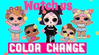 LOL SURPRISE CONFETTI POPDOLLS COLOR CHANGE SERIES 3 [upl. by Mitchel]