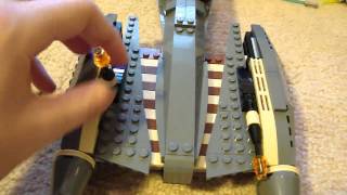 LEGO Star Wars General Grievous Starfighter Review [upl. by Etac]