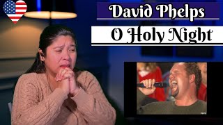 David Phelps  O Holy Night Emotional REACTION davidphelps [upl. by Martie]