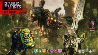 BLACK OPS 6 ZOMBIES CITADELLE DES MORTS GAMEPLAY UPDATE LIVE FULL DLC 1 EASTER EGG [upl. by Atnahc]