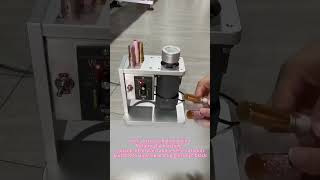 New Product Mini version rotating lid machine makeup beauty lipgloss lipstick machine [upl. by Demy]