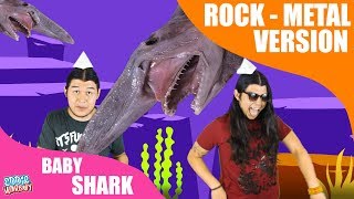 BABY SHARK DANCE  Rock Metal Version  Eddie Warboy [upl. by Aleuqahs777]