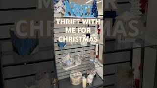 thrift with me for christmas thriftwithme christmas2024 christmasdecor thrifthaul thriftfinds [upl. by Leirbag211]