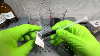 Peptide Filtering  Results Demonstration with 22um PES Syringe Filter [upl. by Nylidam929]