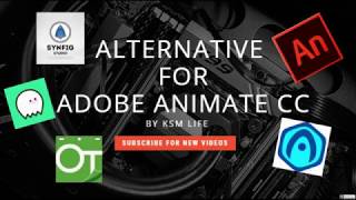 Adobe animate cc alternatives  KSM LIFE [upl. by Akcirret376]