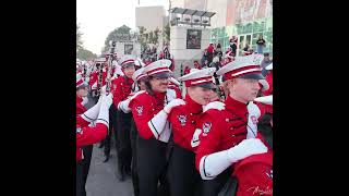 NC State Marching Band  Trumpets amp Saxes having fun before Football Game 10122024 [upl. by Eissirhc]