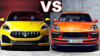 2023 Maserati Grecale vs Porsche macan 2023 Excellent sport SUVs maserati grecale porsche macan [upl. by Aslehc]